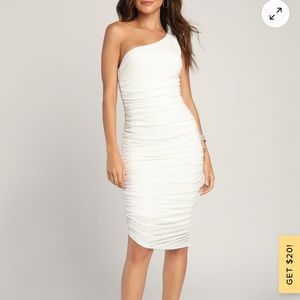 Lulus One Shoulder Dress